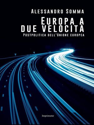 cover image of Europa a due velocità